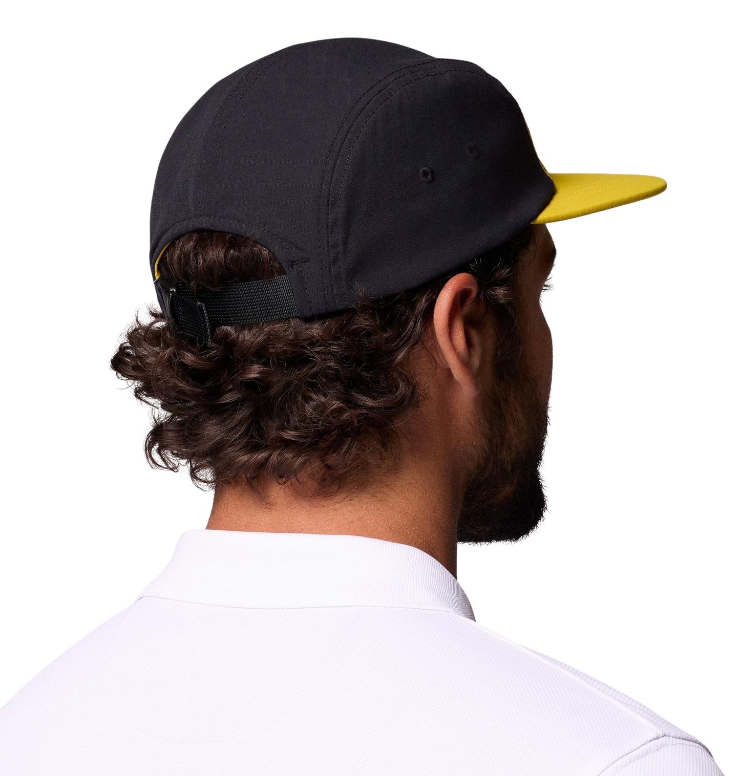 detalle ajuste trasero gorra Columbia Creek Side 5 Panel Hat