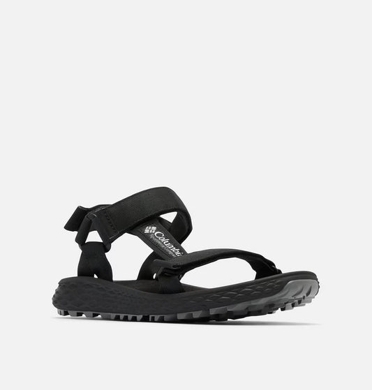 sandalias Columbia Konos Globetrot hombre vista lateral perfil negras