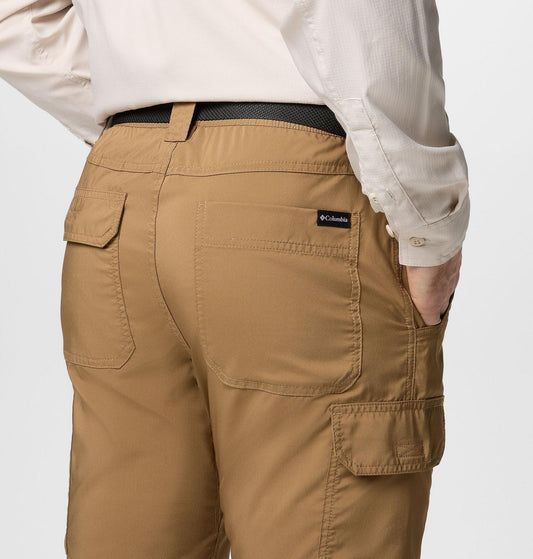 pantalón Columbia Silver Ridge Convertible hombre color Delta vista trasera