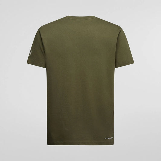 camiseta La Sportiva Made Of Mountain hombre vista trasera diseño gráfico