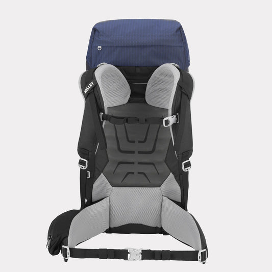 mochila Millet Ubic 30L mujer vista trasera con detalle del sistema de espalda