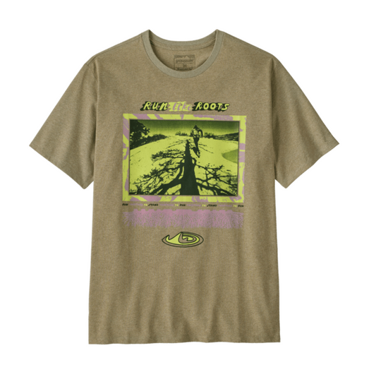 camiseta Patagonia Responsibili-Tee hombre color Gumtree Green vista frontal