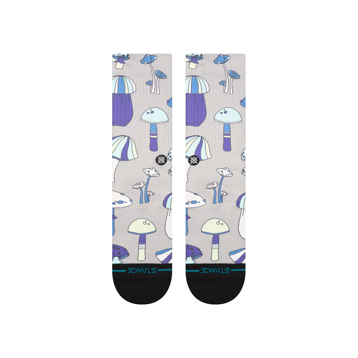 Stance Microbial Crew calcetines crew vista frontal