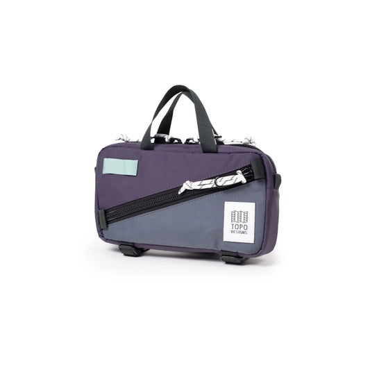 bolso Topo Designs Mini Quick Pack color Nightshade Slate vista frontal