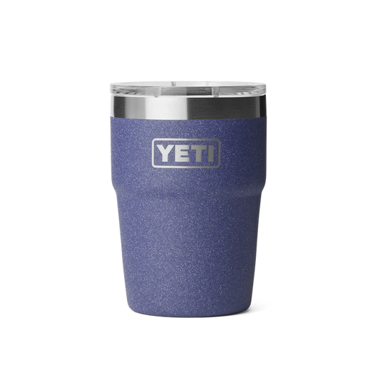 Vaso térmico YETI Rambler 16 oz Stackable Cup de acero inoxidable con aislamiento al vacío y diseño apilable. moon dust