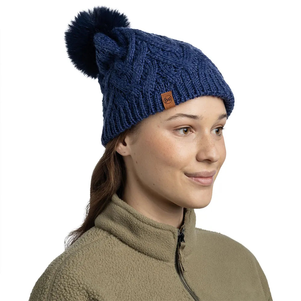 Buff Tricot y Polar Beanie Caryn