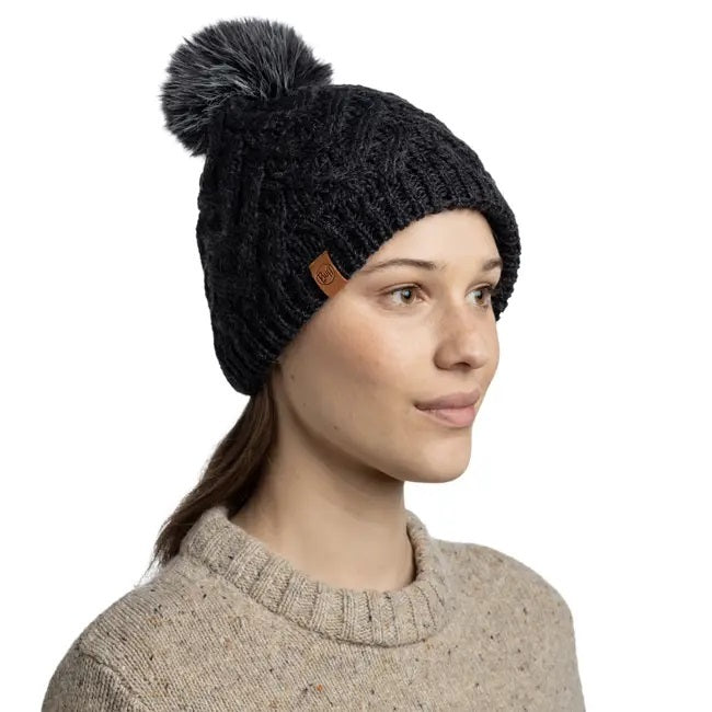 Buff Tricot y Polar Beanie Caryn