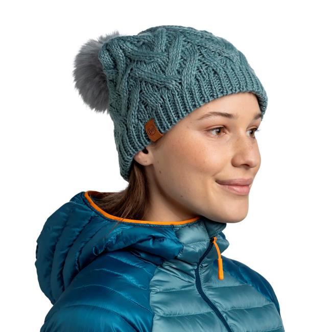 Buff Tricot y Polar Beanie Caryn
