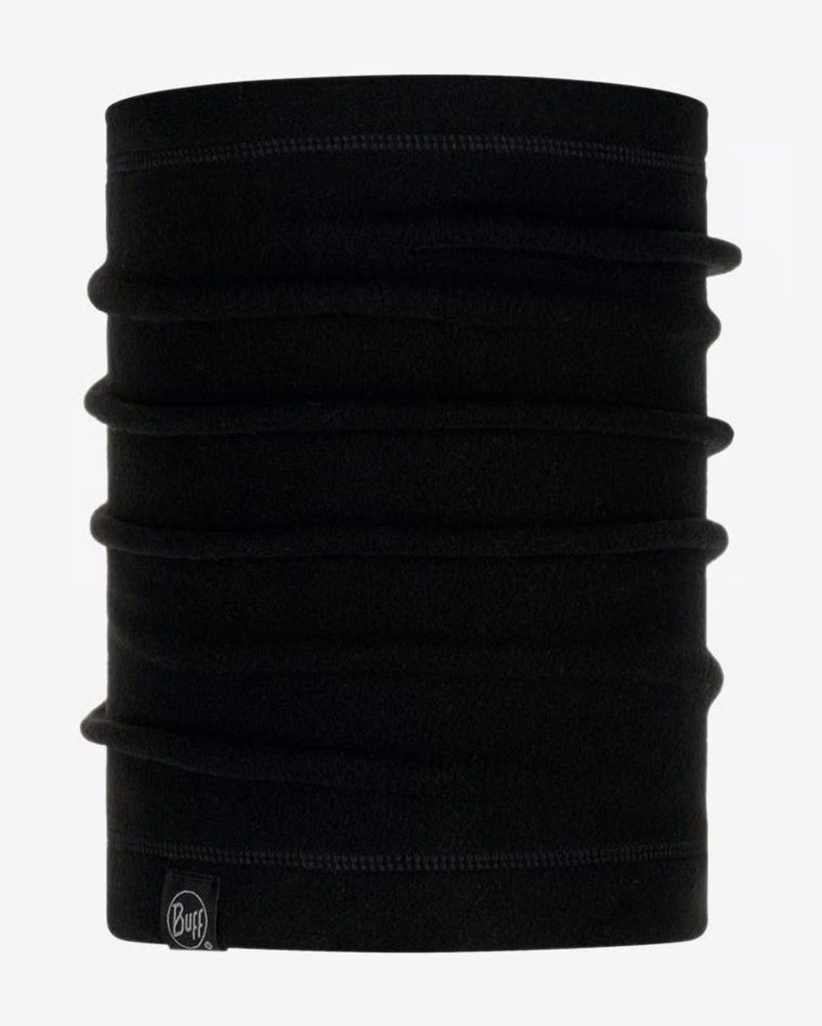 braga de cuello polar BUFF Polar Neck Warmer en color Ink Black para montaña y días fríos