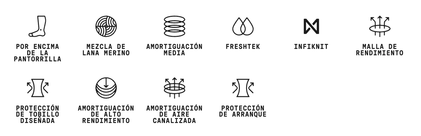 Stance OG Mid Wool Snow