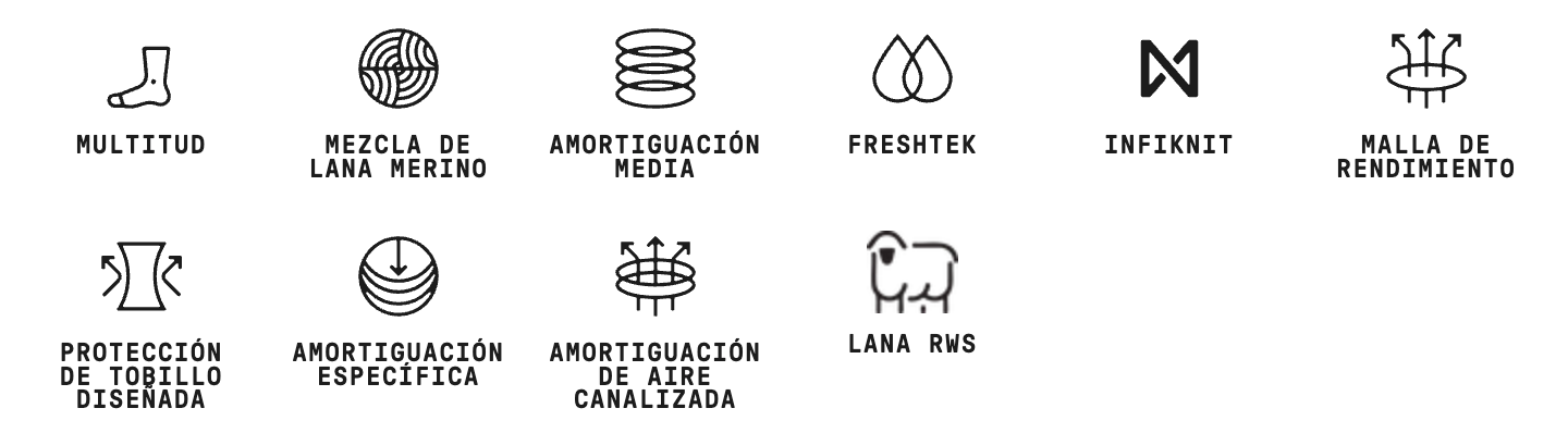 Stance Mid Wool Crew