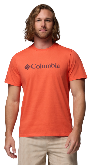 camiseta Columbia CSC Basic Logo Tee hombre vista frontal ZIng
