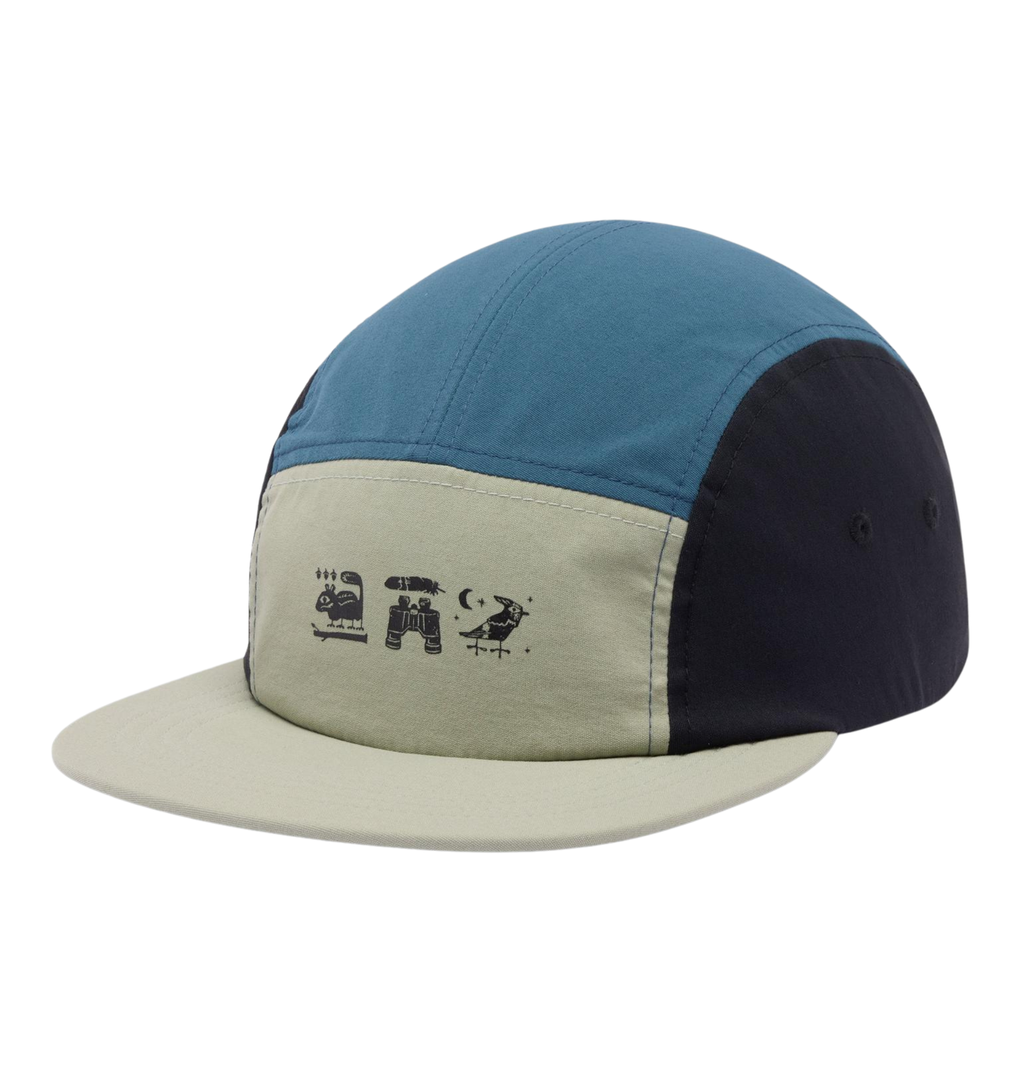 gorra Columbia Creek Side 5 Panel Hat vista frontal