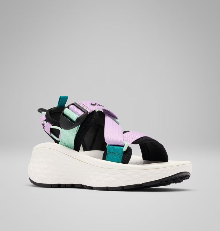 zapatillas Columbia Konos Elevate mujer vista lateral perfil color Sea Ice