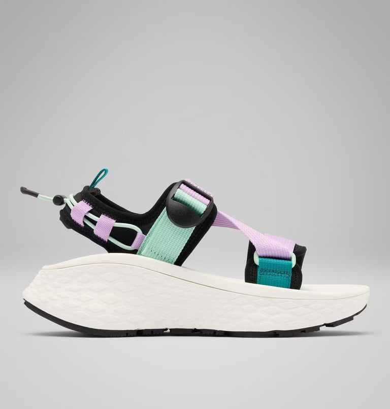zapatillas Columbia Konos Elevate mujer vista lateral interior color Sea Ice