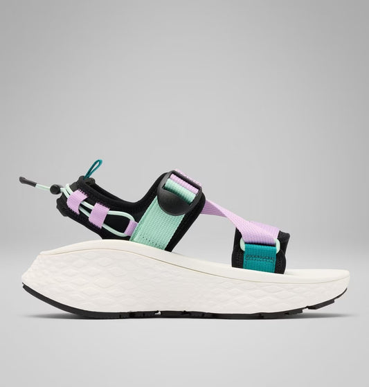 zapatillas Columbia Konos Elevate mujer vista lateral interior color Sea Ice