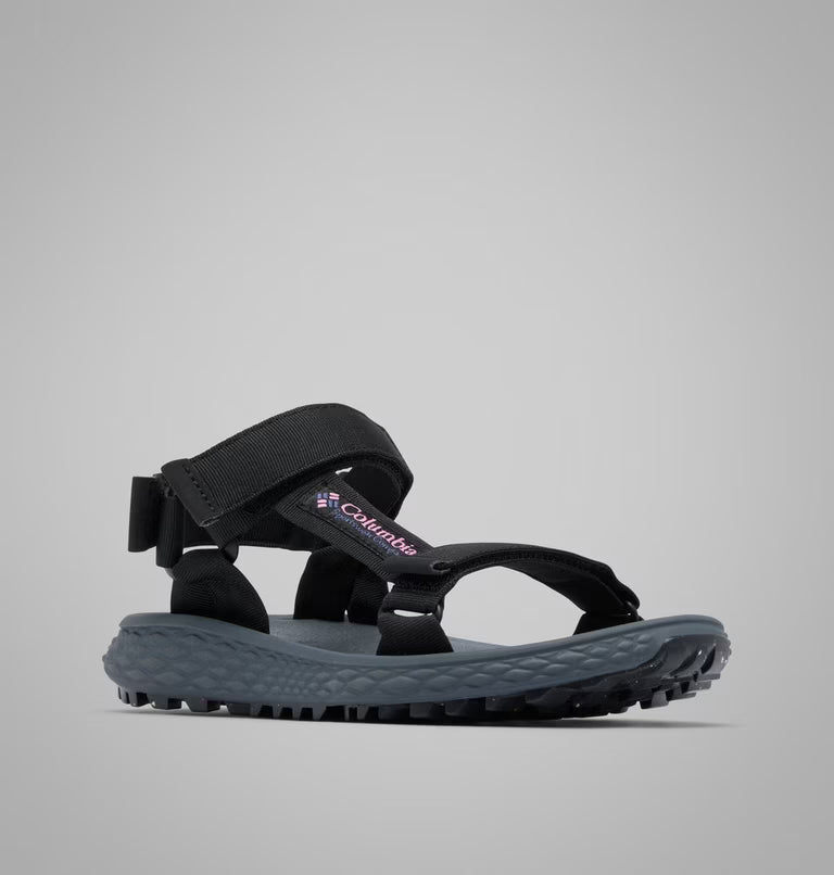 Sandalia Columbia W’s Konos Globetrot color Black para verano y uso diario