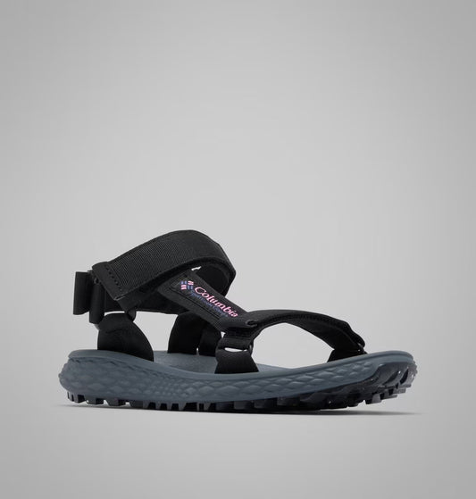 Sandalia Columbia W’s Konos Globetrot color Black para verano y uso diario