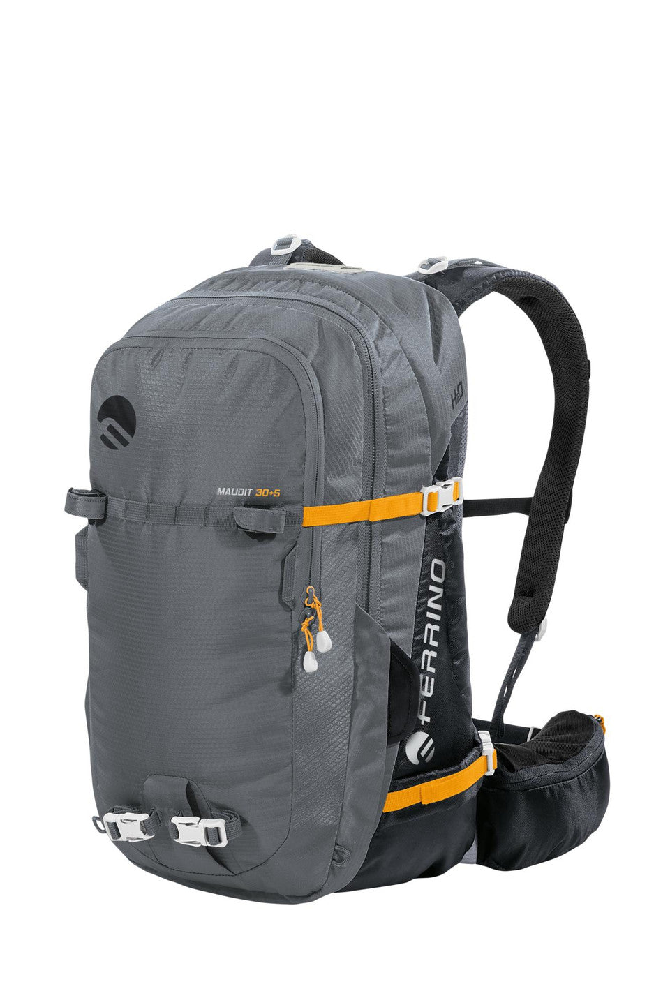 mochila Ferrino Maudit 30+5 color Grigio Scuro vista frontal
