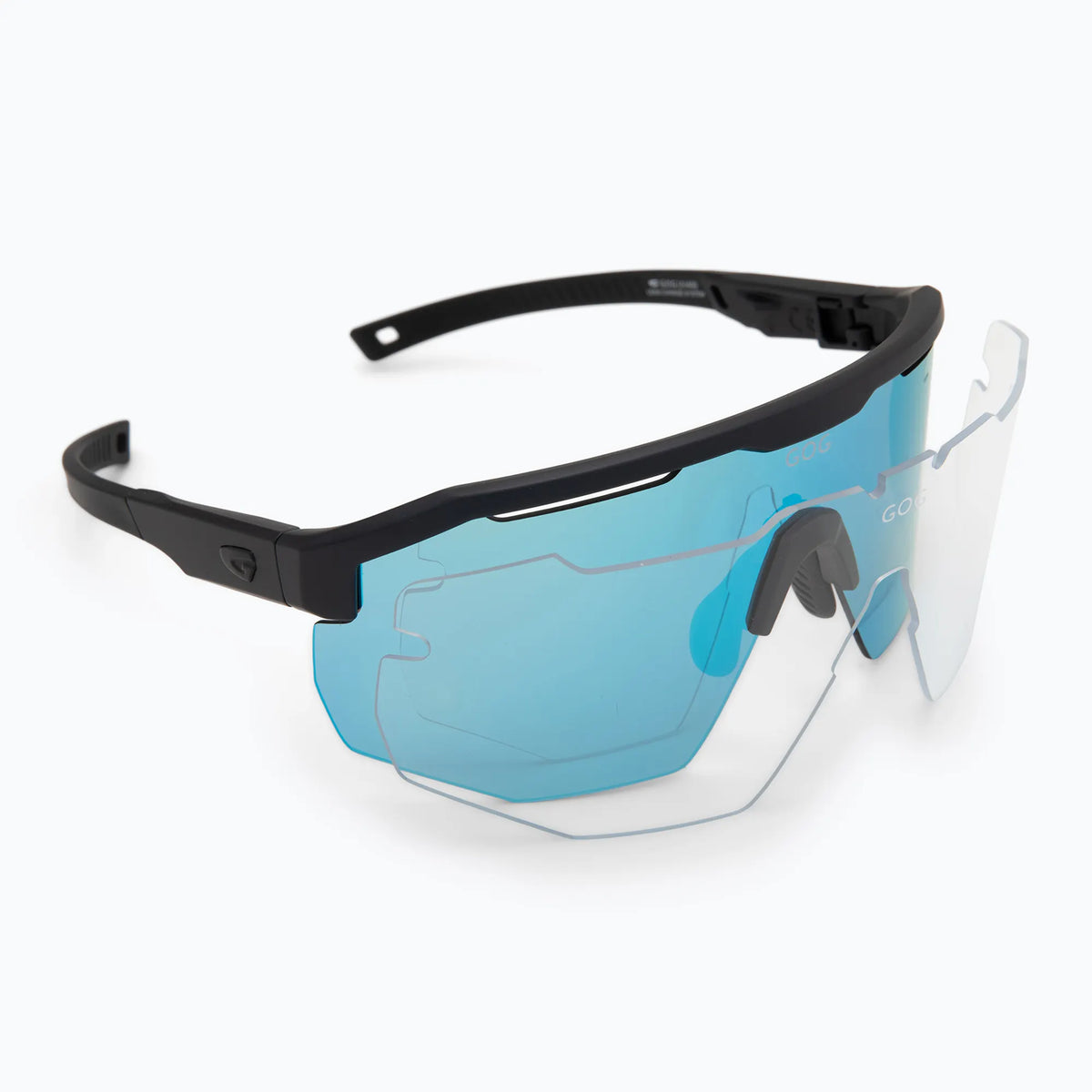 gafas de sol GOG Argo con lente transparente de recambio para adaptar la visión a diferentes condiciones de luz