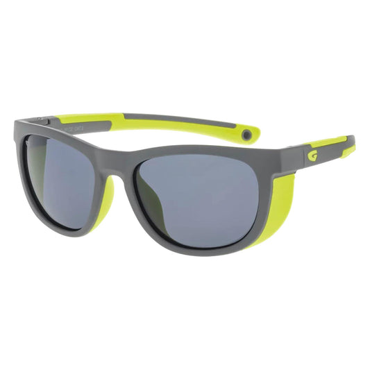 gafas de sol polarizadas GOG Eden Matt Grey Neon Yellow con lente categoría 3