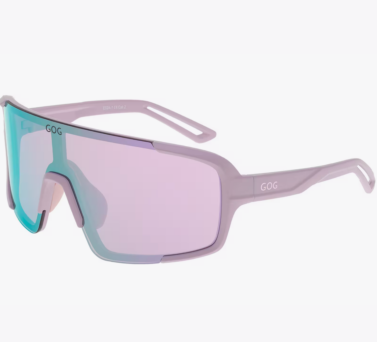 gafas de sol deportivas GOG Magni en color Matt Pink para montaña y actividades outdoor