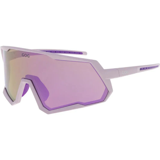 gafas de sol deportivas GOG Tove color Matt Purple con lente categoría 3