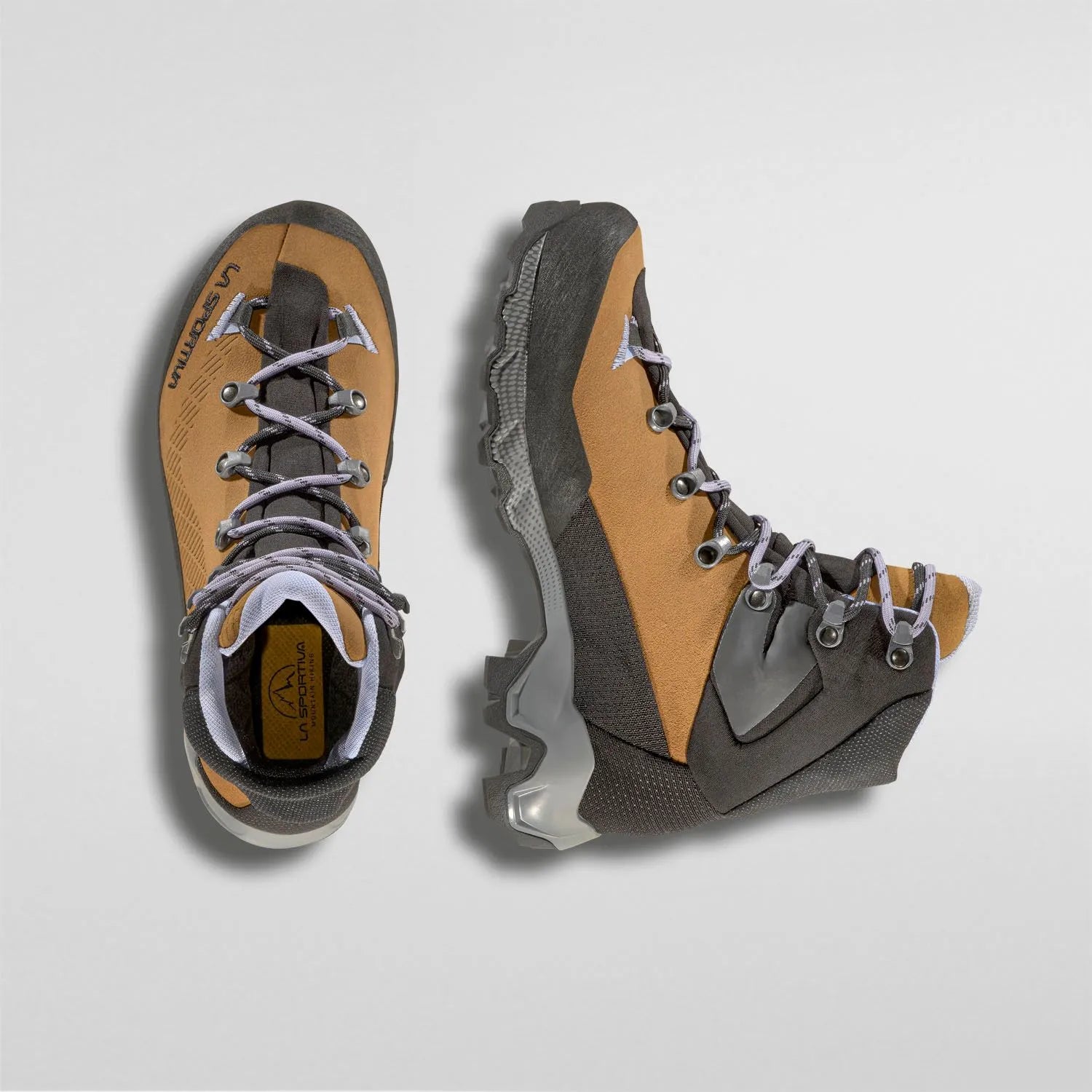 botas La Sportiva Aequilibrium Trek GTX vista desde arriba detalle ajuste