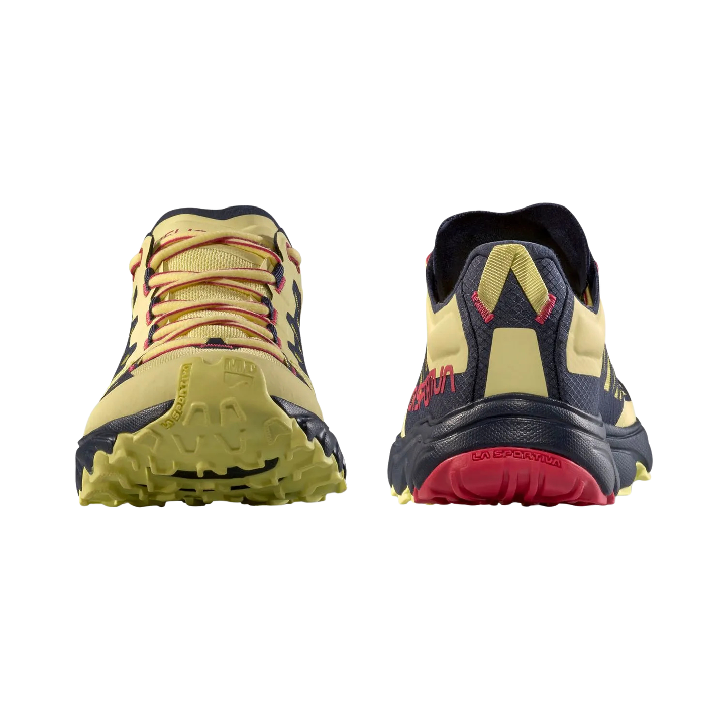 zapatillas La Sportiva Helios III mujer detalle de la puntera y el talón