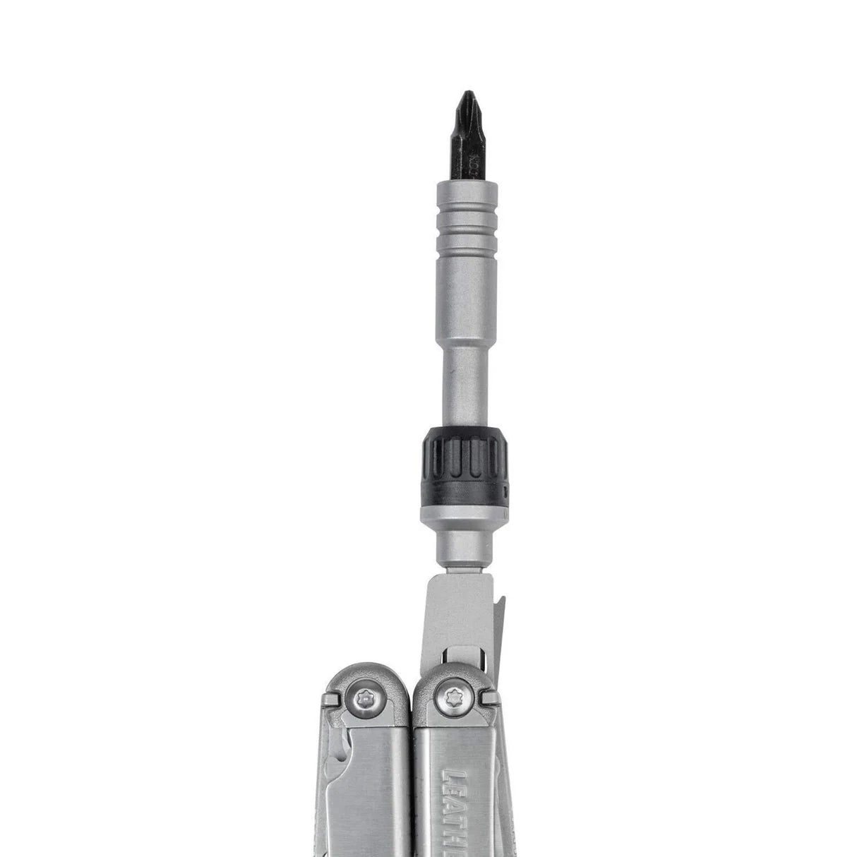 Accesorio Leatherman Ratchet Driver con sistema de carraca para multiherramientas compatibles.