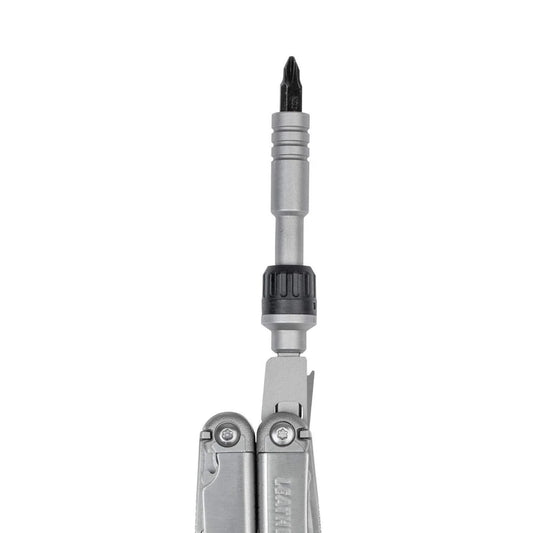 Accesorio Leatherman Ratchet Driver con sistema de carraca para multiherramientas compatibles.