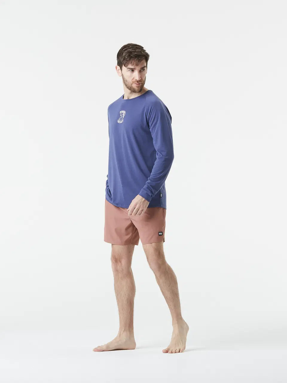 Picture Maribo L/S Surf Tee Skipper Blue vista lateral