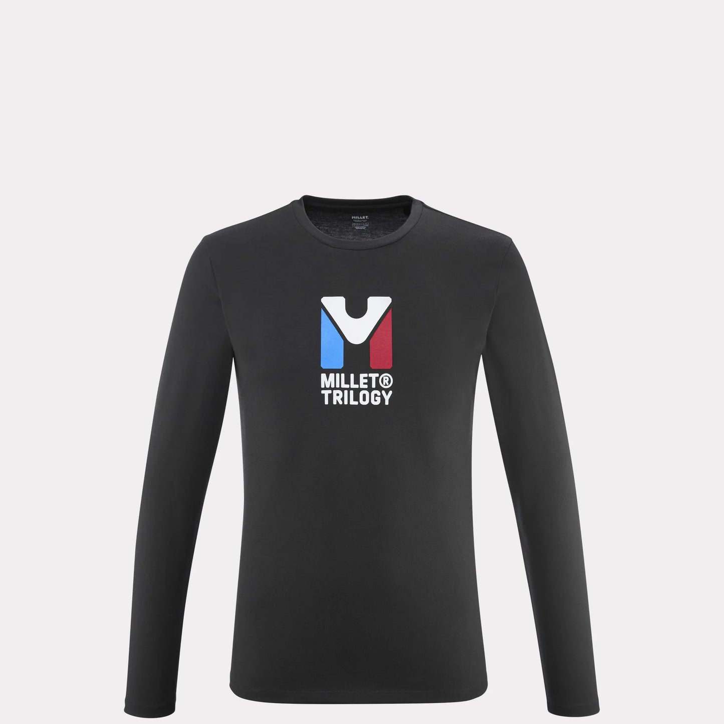 camiseta de manga larga Millet Chamonix Trilogy LS hombre color Noir vista frontal