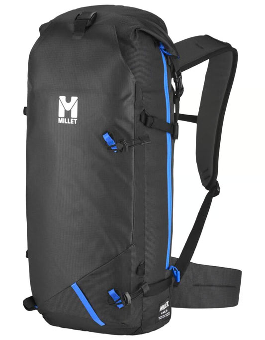 mochila Millet M White 22L color Noir vista frontal