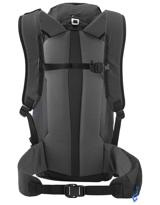 detalle de la espalda y sistema de transporte de la mochila Millet M White 22L