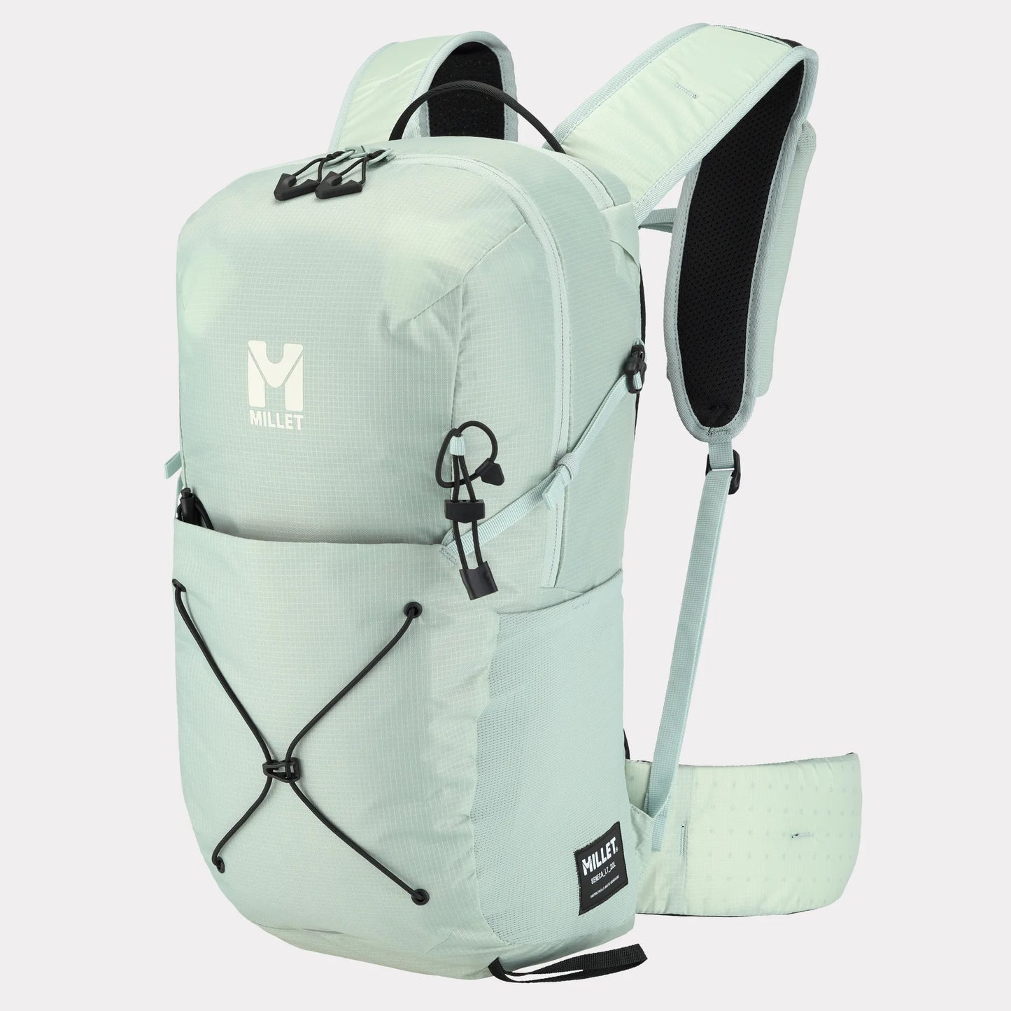 mochila Millet Seneca LT 22L para senderismo vista frontal azul