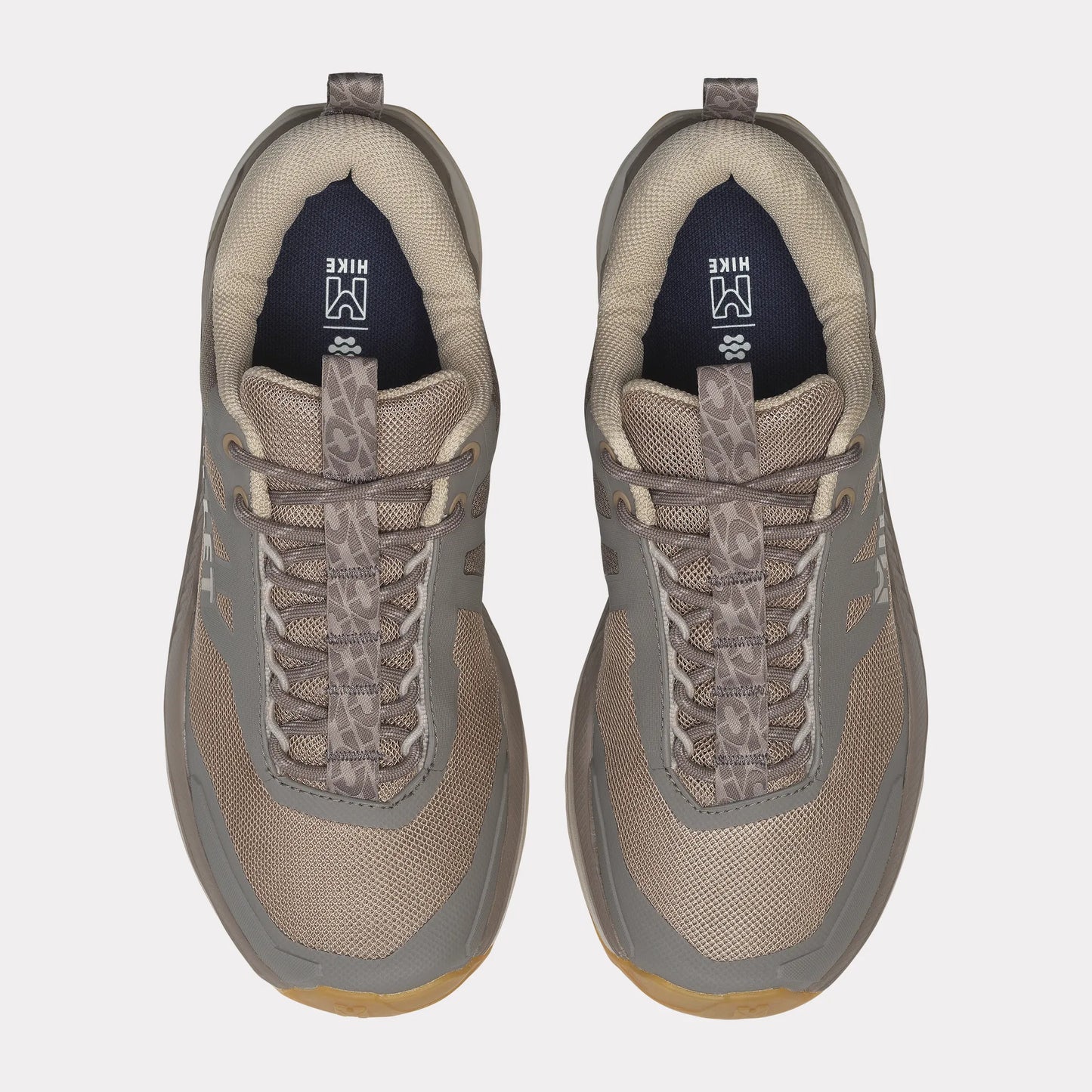 zapatillas Millet Seneca W mujer vistas desde arriba con detalle de cordones y ajuste