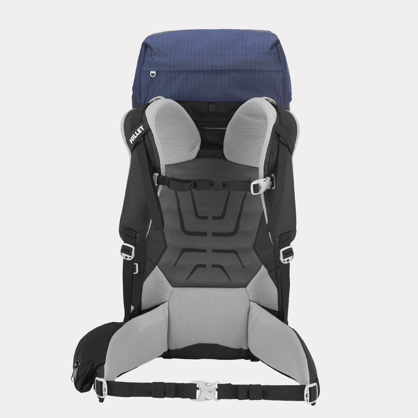 mochila Millet Ubic 30L mujer vista trasera con detalle del sistema de espalda
