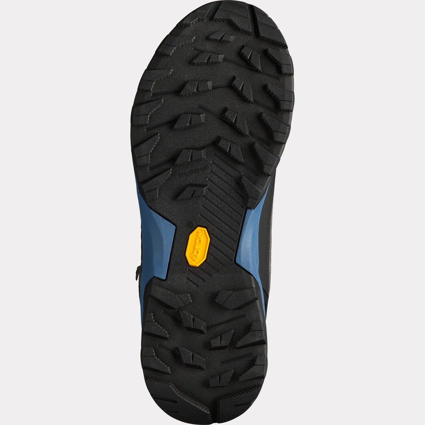 suela de las botas Millet Ubic Mid GTX mujer con detalle del agarre para senderismo