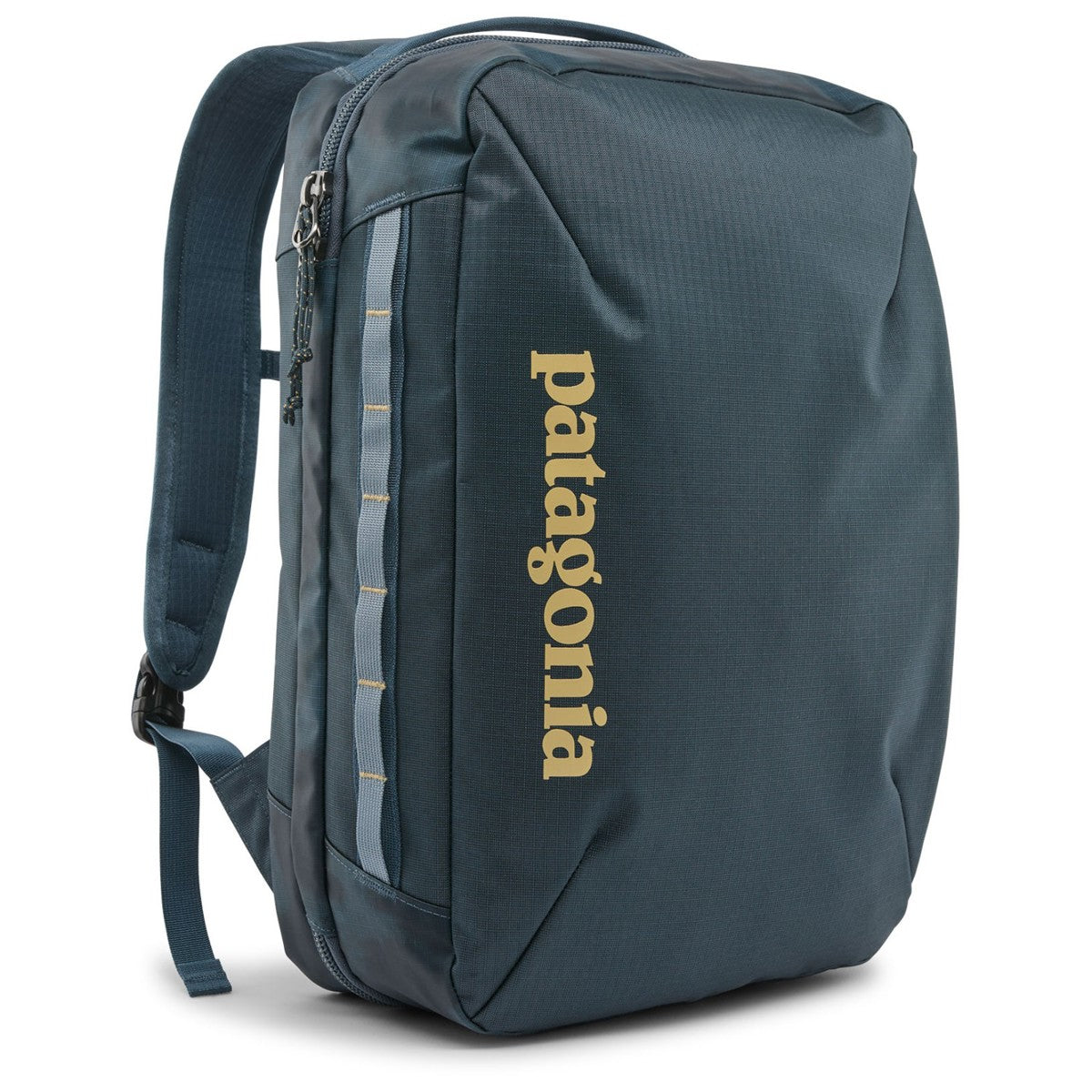 mochila de viaje Patagonia Black Hole Micro MLC 22L color Sastrugi Summit Blue vista frontal