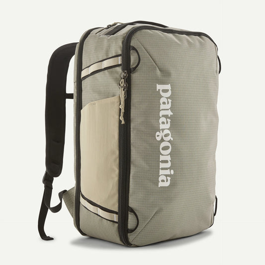 mochila de viaje Patagonia Black Hole Mini MLC 30L color Weathered Stone vista frontal