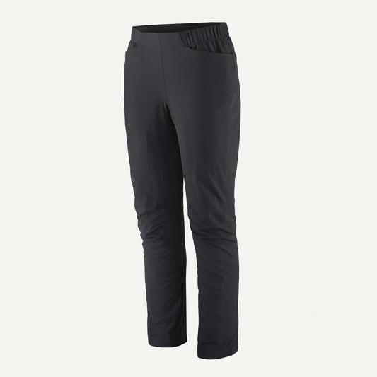 pantalón Patagonia Chambeau Rock Pants mujer color Black vista frontal