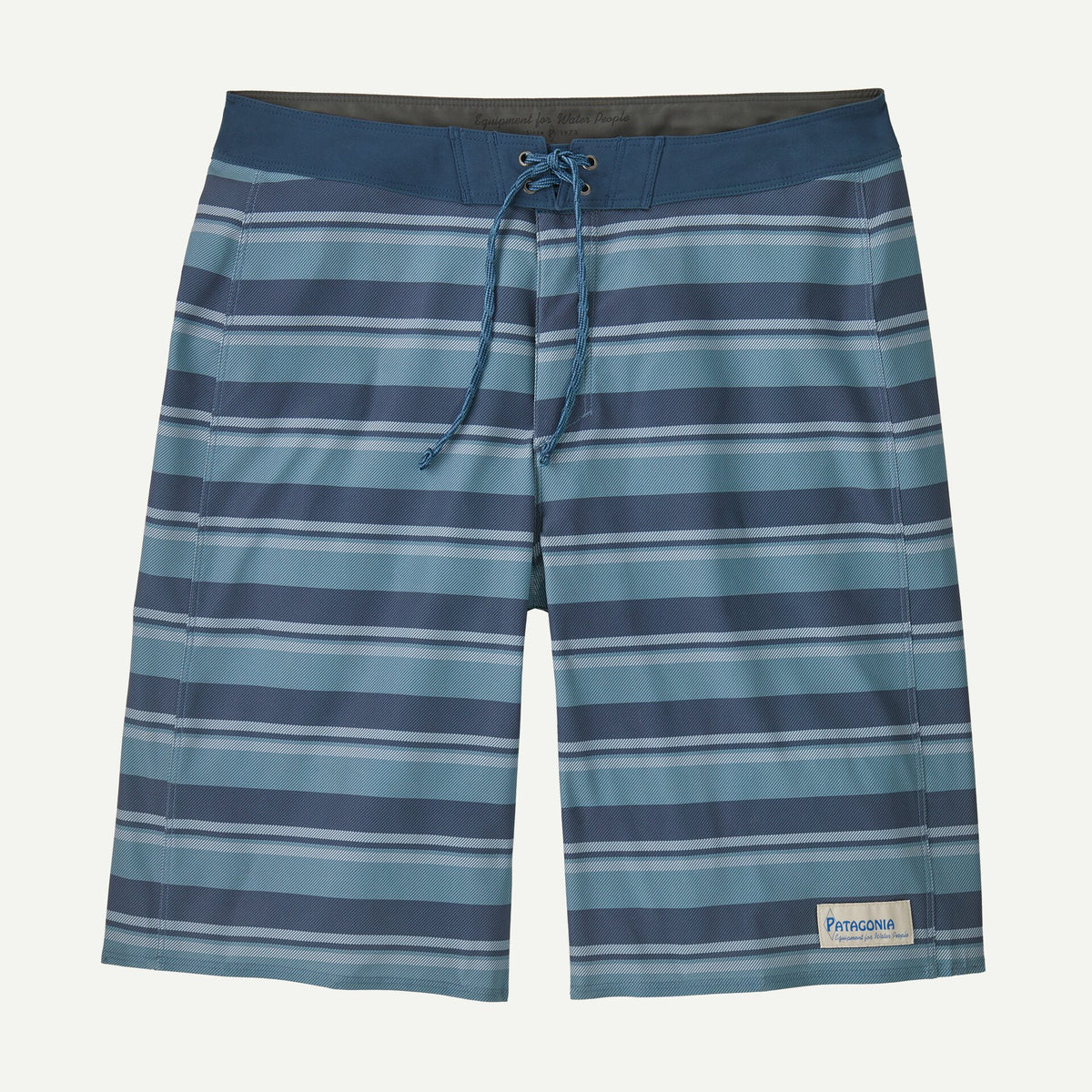 Patagonia M’s Hydropeak Boardshorts color Twinnie Stripe Still Blue para surf y verano activo