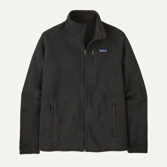 chaqueta polar Patagonia Better Sweater para hombre en color Black con acabado de punto