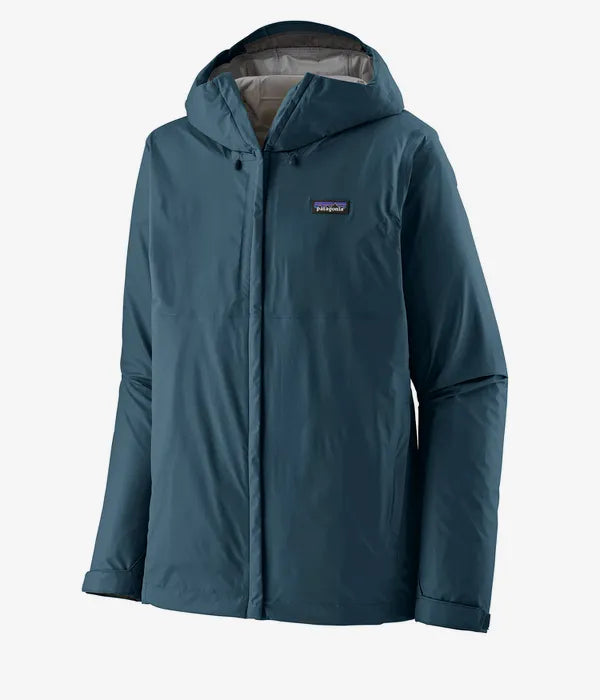 Chaqueta impermeable Patagonia M's Torrentshell 3L Rain Jkt para hombre, protección técnica contra lluvia y viento tidal teal