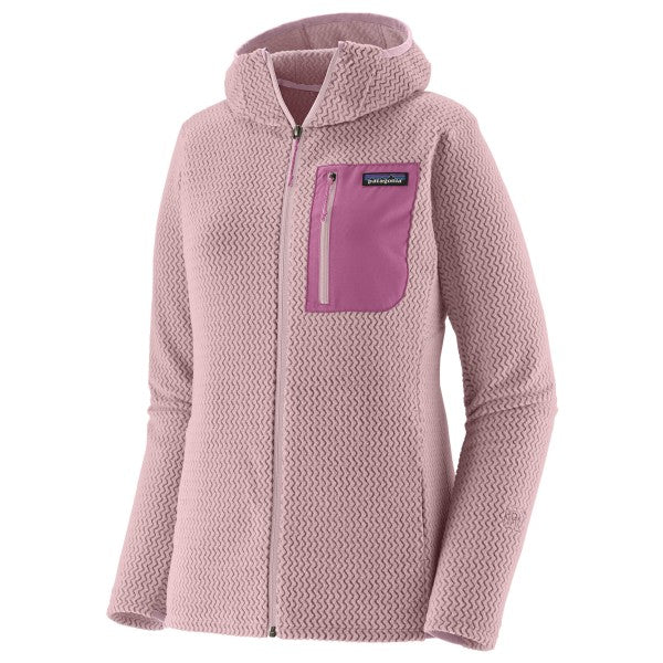 Chaqueta técnica Patagonia W’s R1 Air Full-Zip Hoody para montaña y actividades outdoor QVLT