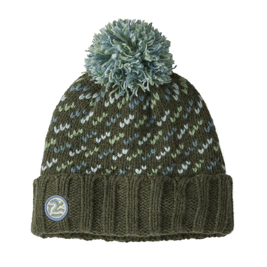 gorro de punto Patagonia Snowbelle Beanie en color FIPN para los días fríos