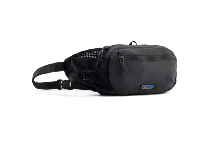 riñonera Patagonia Terravia Hip Pack color Black vista frontal color negro