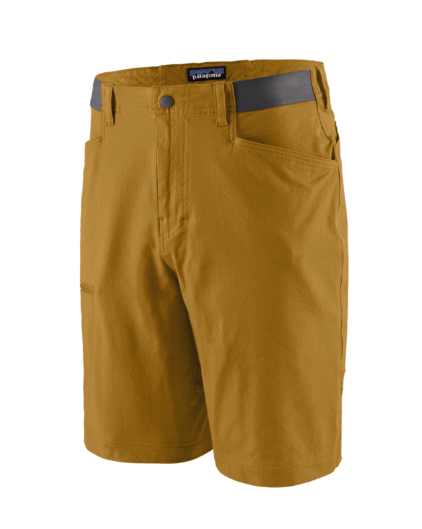 pantalón corto Patagonia Venga Rock Shorts hombre color Bobcat Brown vista frontal