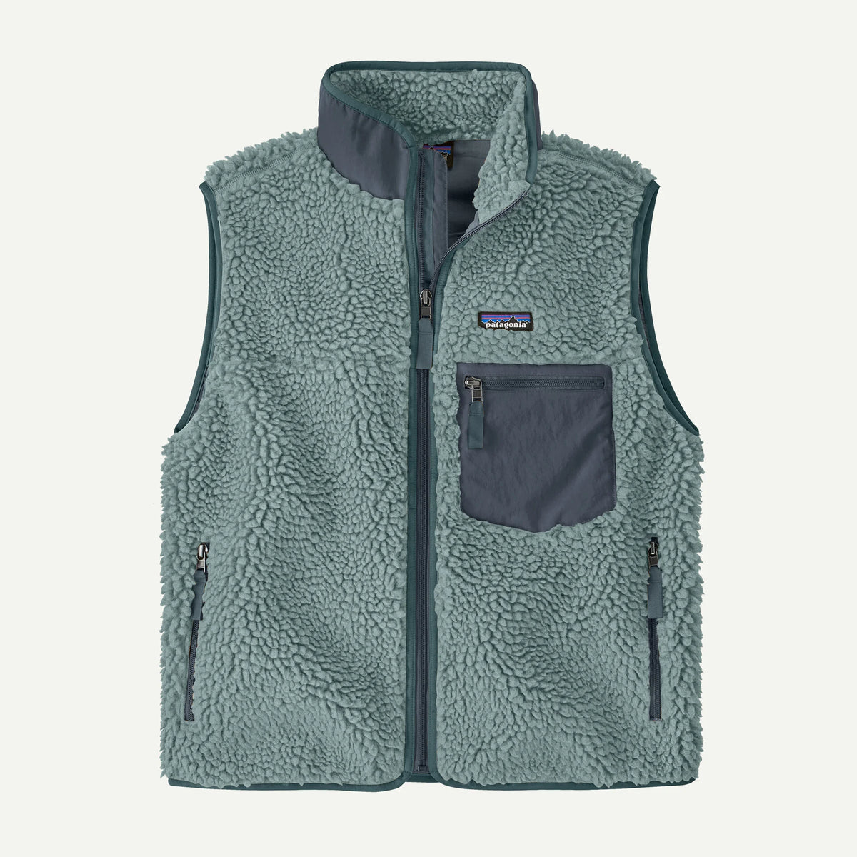 chaleco polar Patagonia Classic Retro-X para mujer en color Blue Sage
